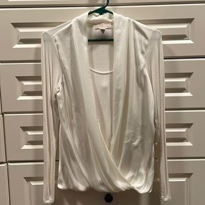 Cream colored Michael Kors blouse